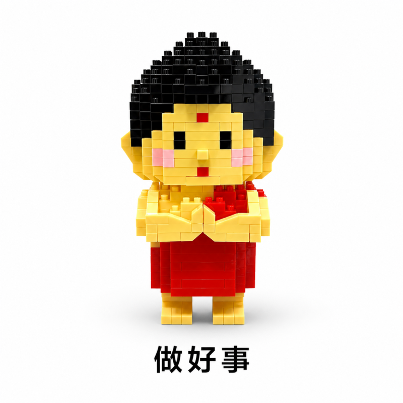 三好沙彌樂高(紅)